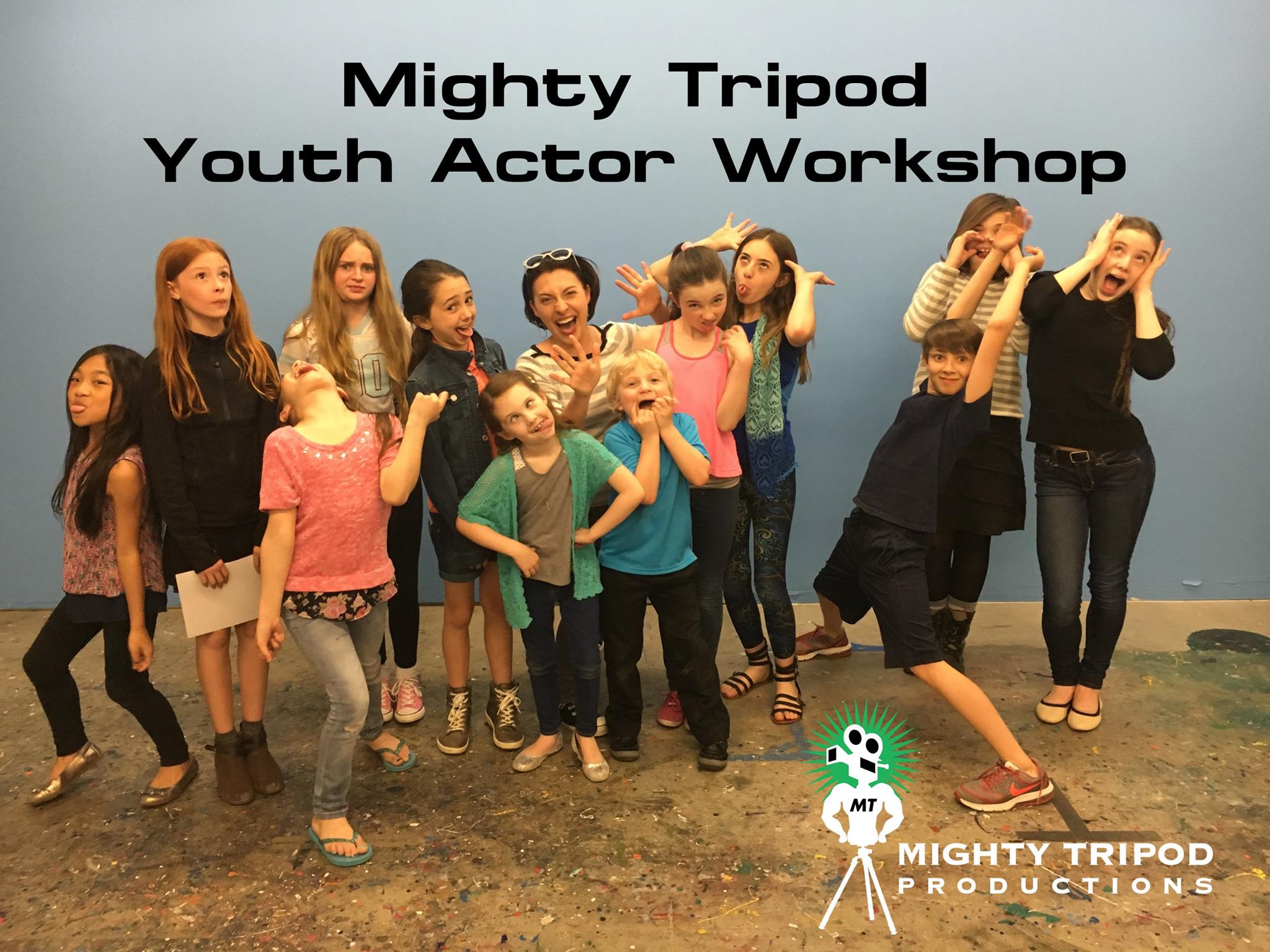 actor training, youth, coaching, seattle, acting for camera, actor, mighty tripod acting studio