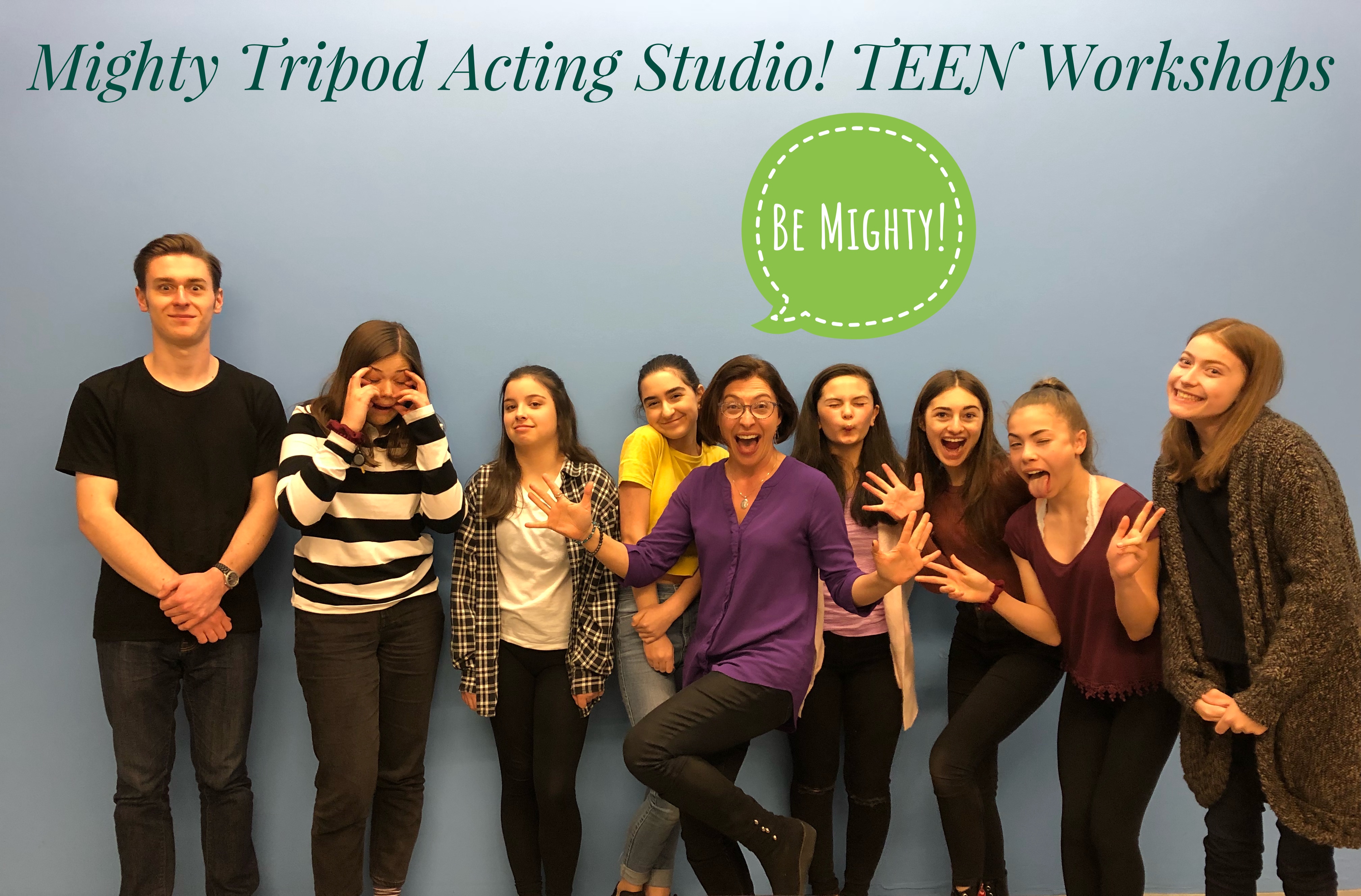 Mighty Tripod Acting Studio, Teen, On-Camera, Acting, Workshop, Seattle